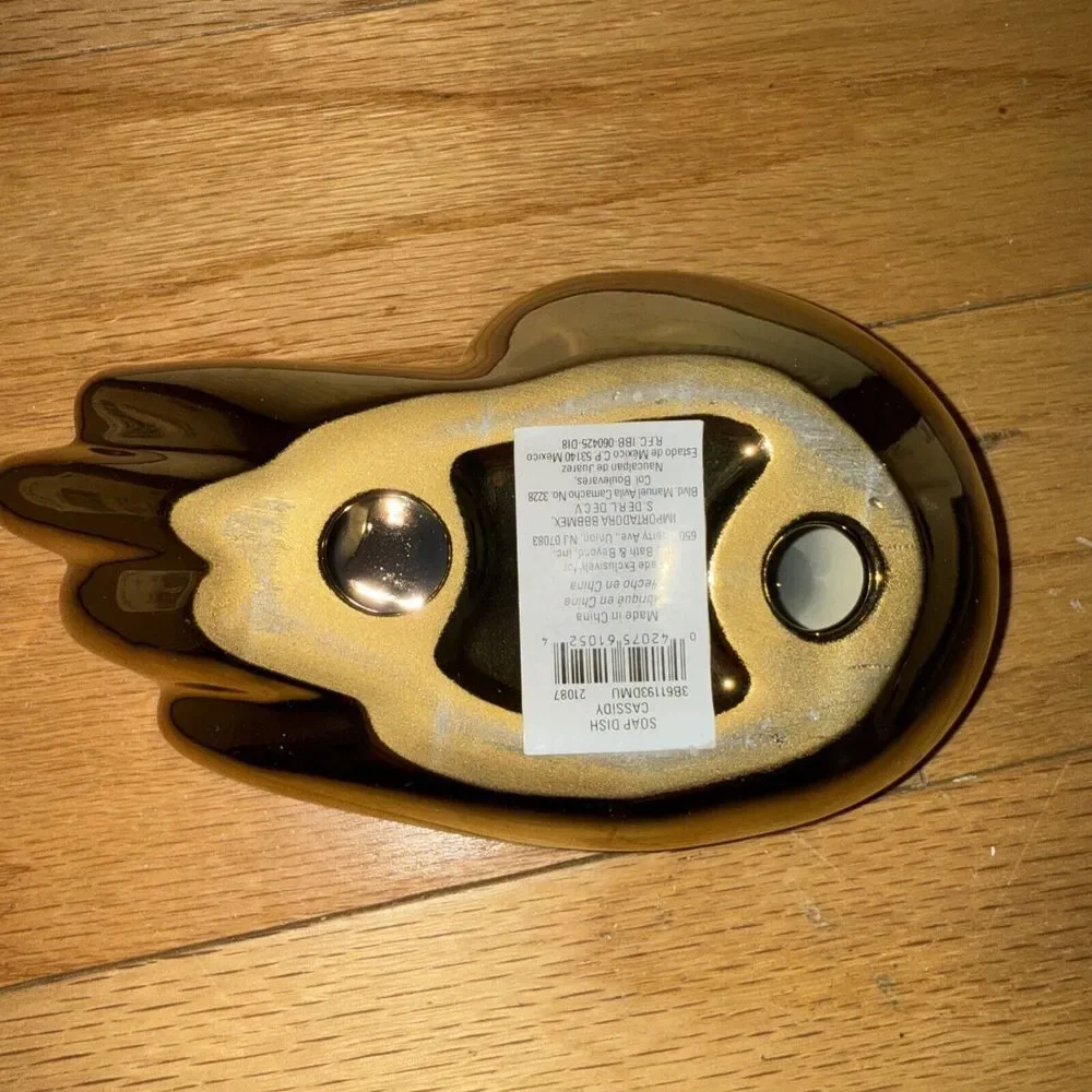 Wild Sage Cassidy Golden Soap Dish